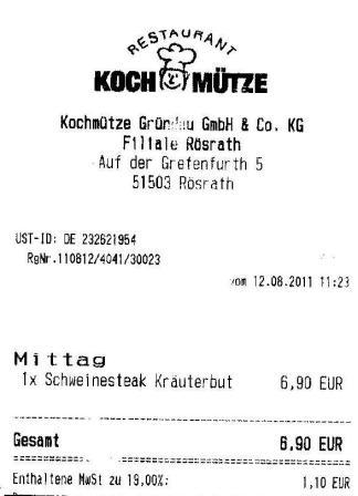 itbz Hffner Kochmtze Restaurant